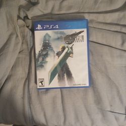 Final fantasy 7 remake ps4