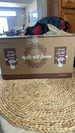 Rustic wall scones