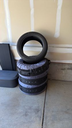All season Tesla tires
