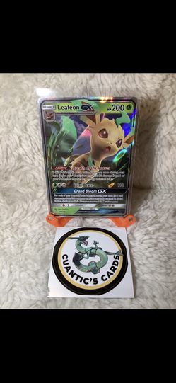 Holo Full Art Leafeon GX SM146
