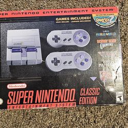 Super Nintendo CLASSIC