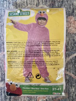 Pink Elmo Costume