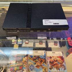 Ps2 Slim , No Controller Or Image Cord 