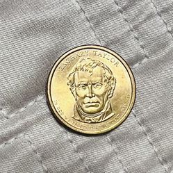 Zachary  Taylor collector Item 1 Dollar Coin