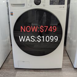 4.5cu Front Load Washer with TurboWash and Built-in Intelligence 