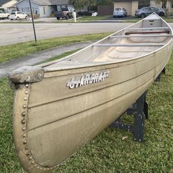 Canoe 17’ Craftsman Aluminum Perfect Condition Kendall West Area 