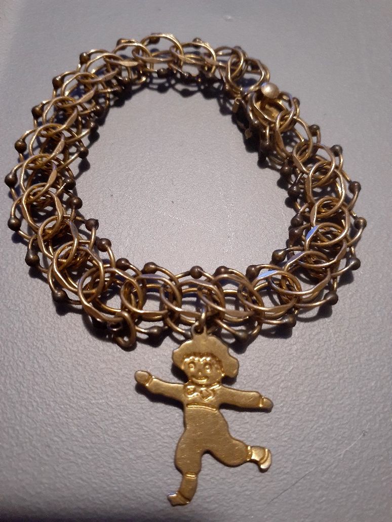 Vintage charm bracelet.