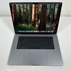 2021 Apple MacBook Pro 16" M1 Pro 16C GPU 3.2GHz 16GB RAM 512GB SSD MK183LL/A