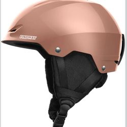 Findway Ski Helmet [Upgrade] Snowboard Helmet for Adults,[Goggles Friendly] Durable ABS Shell, Protective EPS Foam & Adjustable Dial, Snow Sport Helme