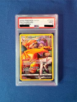Pokémon Charizard TG03/TG30 PSA 9 Trainer Gallery Lost Origin