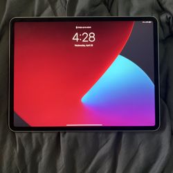 2020 iPad Pro 12.9 Inch 256gb W/ Apple Care