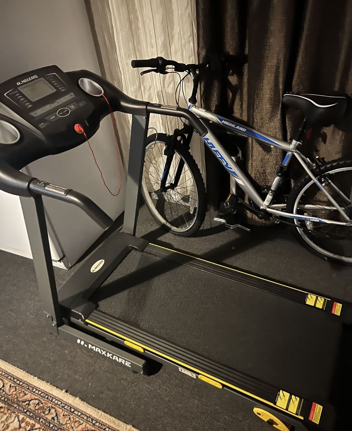 MaxCare Folding Electric Treadmill