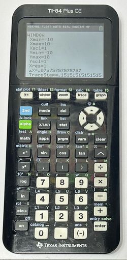 Texas Instruments Ti 84 Plus CE Graphing Scientific Calculator (#1355)