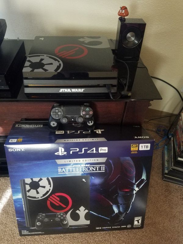 4k 1tb Ps4 Pro Star Wars Edition For Sale In Reno Nv Offerup