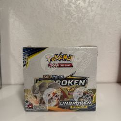 Sun & Moon Unbroken Bonds Booster Box