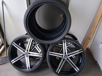 24 inch Rims and Tires