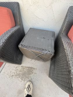 Patio Set outside