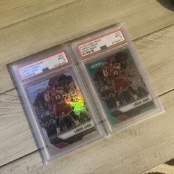 2016 Lebron James Silver & Green Psa 9