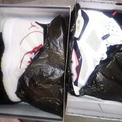 Jordan Retro 11,  And Jordan Retro 6 