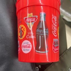 2 Pack Coca Cola Red Graphic Plastic Tumbler New 