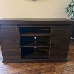 Barn Door Tv Stand