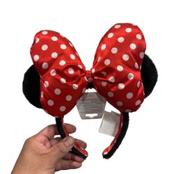 Disney Parks Minnie Mouse Sequined Ear Headband