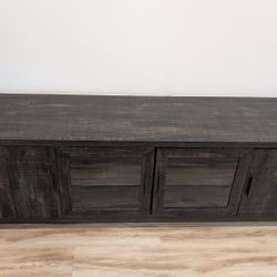 Threshold Storage TV Stand Media Console With Adjustable Shelves