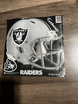 Raiders Fathead Helmet Sticker