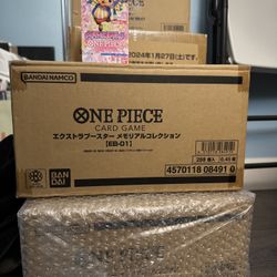 One Piece TCG EB-01 Booster Box & Case