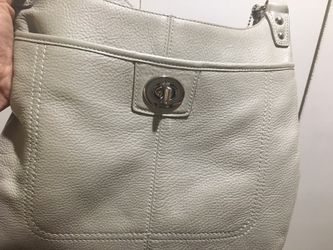 Coach leather crossbody purse