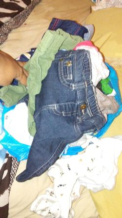 NB to 3-6m infant boy clothes