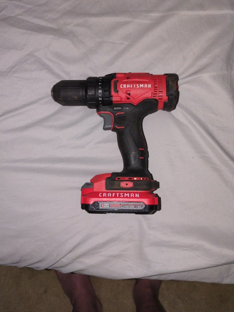 Craftsman Drill W Battery