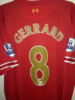 Liverpool jersey Steven gerrard