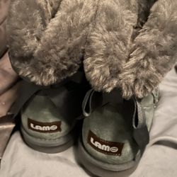 lamo women grey boots