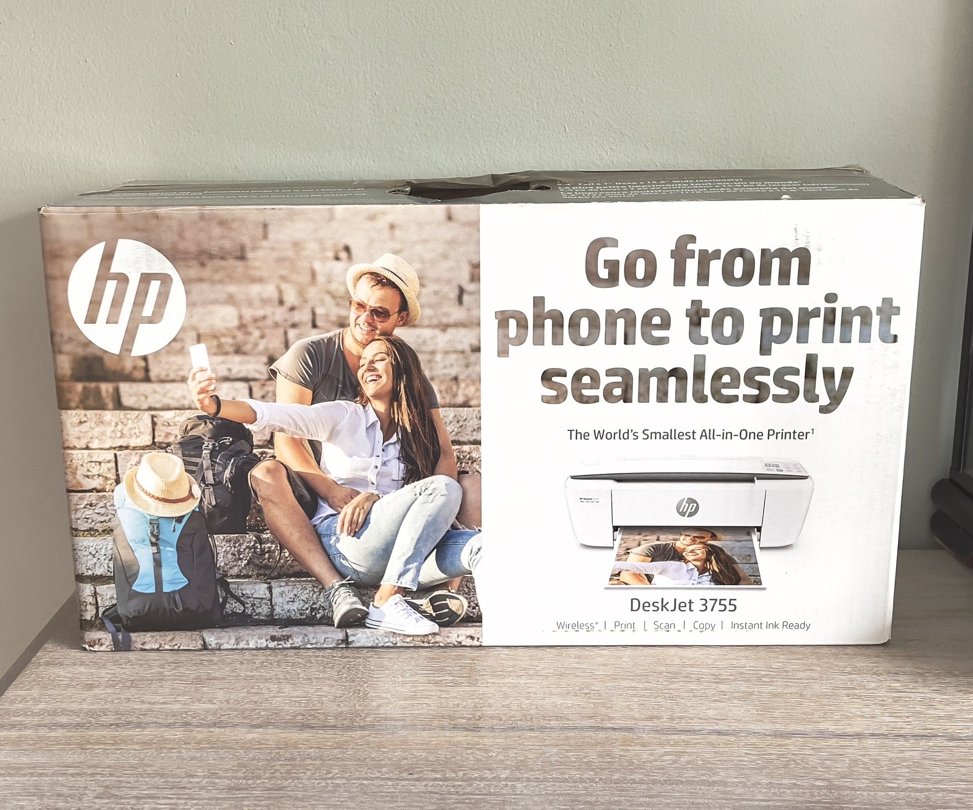 HP DeskJet 3752 Wireless All-in-One Compact Color Inkjet Printer, Scan and Copy with Mobile Printing, T8W51A