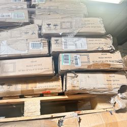 SW1614 Shelf,Black  WOODBRIDGE Ready for Tile Shampoo Soap Single Niche 16" x 14"