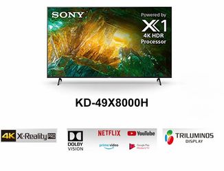 Sony 49” Bravia 4K smart tv