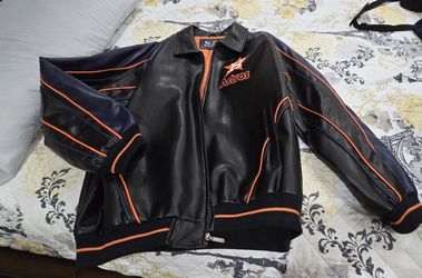 Houston Astros Leather Jacket XXL $100.00