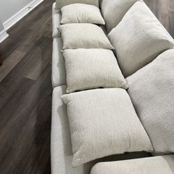 Cream Sofa