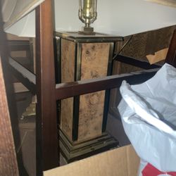 Vintage  Lamp Stands