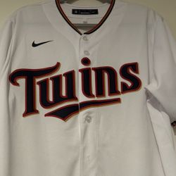 Nike Twins Baseball Jersey Size Large Men New No Tags