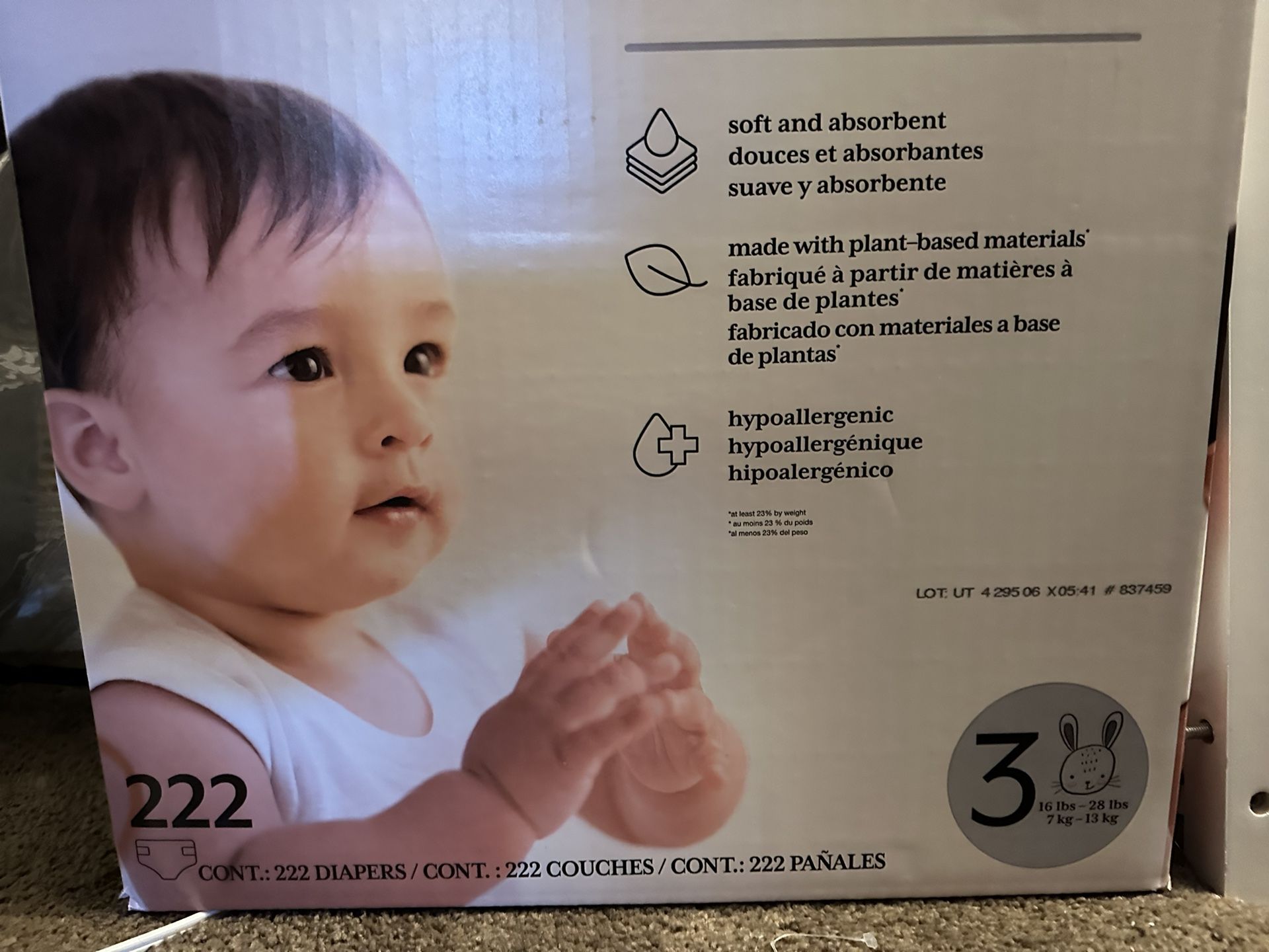 Kirkland Size 3 Diapers