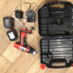 Black and Decker drill with new replacement battery