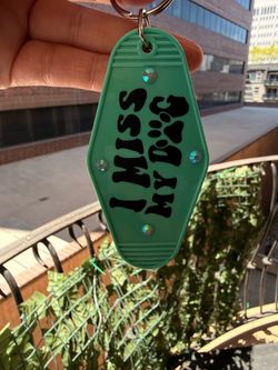 Motel Keychain