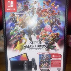 Nintendo Switch OLED Super Smash bro’s ultimate Edition 