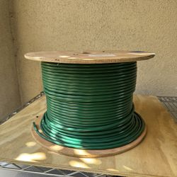 Cat6a FTP Shielded Solid Copper Ethernet Cable CMR Green Monoprice
