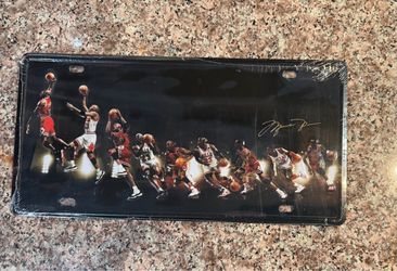 Michael Jordan Chicago Bulls License Plate