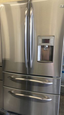 GE French Door Stainless Steel Fridge
