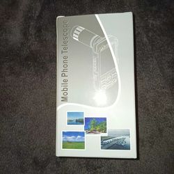 MOBILE PHONE BLACK TELESCOPE  8X LENS