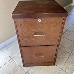 Wood file Cabinet 